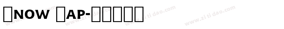 Snow Cap字体转换